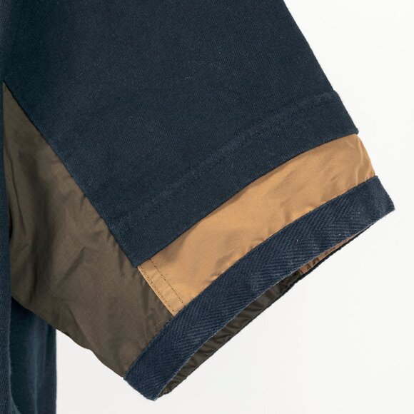 Sacai Navy Cotton-Jersey Layered T-Shirt - Picture 6 of 11